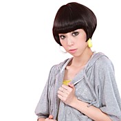 Short Straight Black Hair Wig