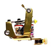 Graphite Metal Handmade Tattoo Machine Gun Shader and Liner