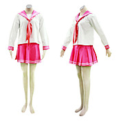 Cosplay Costume Inspired by Lucky Star Japanese School Uniform  Red VER.