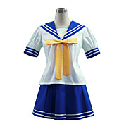 Sailor Suit Cosplay Costume Inspired by Lucky Star