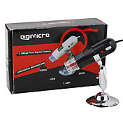 digimicro 1.3MP zoom 200x microscopio digitale USB con illuminazione a led a 8