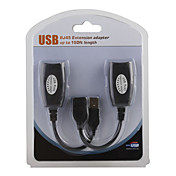 usb cable rj45 adaptador de extensión (45 metros)