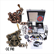 professionele tattoo machine kit aangevuld set met 2 tattoo pistool machines