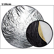 5 en 1 reflector circular de 110 cm de estudio foto de luz (cca339)