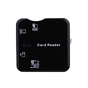 haute vitesse 43-in-1 USB 2.0 lecteur de carte (noir)