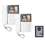 One with Two Black and White Video Door Phone