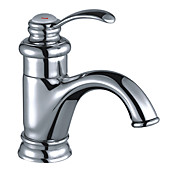 Classic Brass Bathroom Sink Faucet - Chrome Finish