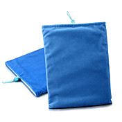caja de la bolsa de tela suave protector para el ipad 1/2/3/4 y otros (azul)