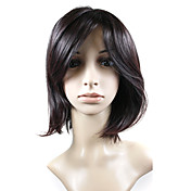 Capless Medium High Quality Synthetic Natural Look Auburn Straight Hair Wig