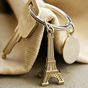 "Destinazione di nozze" torre eiffel portachiavi in velluto, sacchetto del regalo