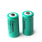 UltraFire 3V 800 mAh CR123A batteria ricaricabile-verde (11190152)