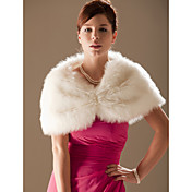 Faux Fur Special Occasion/ Wedding Shawl