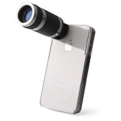 Telescopico Zoom ottico 6X + custodia per Iphone 4 e 4S