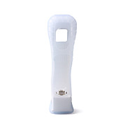 motionplus adaptador + silicone manga para remoto u wii / wii (branco)