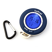 6 i 1 digital højdemåler + kompas + barometer + termometer + vejrudsigten + ur