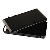 protectora de aluminio caso para el negro 3ds