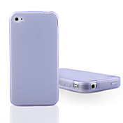 люминесцентные силиконовый чехол для iphone 4 фиолетовый