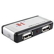 aluminiumslegering høj hastighed 4-port USB 2,0 hub