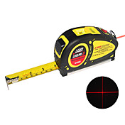 3-em-1 laser kit de medir o nível de fita de 5,5 metros ou 18 pés de comprimento