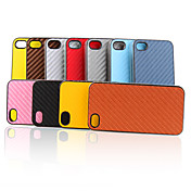 caso padrão de tecido protetoras difícil para iphone4 (5 unidades, cores aleatórias)