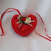 Satin Heart Favor Bag (Set of 12)