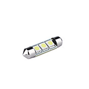 39mm 5050 3 SMD LED interiør dome pærer plate lys