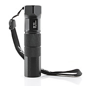 tank007 M10 utvidet Cree Q4 fem moduser lommelykt (svart)