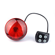 Bicycle Bike 6 Red LED Rear Torch Safety Warning Light