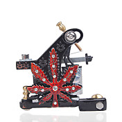 Leaf Design Cast Iron Tattoo Machine Liner and Shader