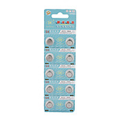 AG10 389a 1.55V ad alta capacità alcaline batterie a bottone (10-pack)