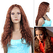 Beyonce's Fashionable Style Custom Full Lace Mixed Color Little Curl 16" Indian Remy Hair - 26 Colors To Choose