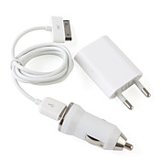USB/AC/Auto Ladegerät Adapter für Apple iPhone/iPod