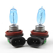 hod h11 100w 6000k ultra lumineux des ampoules de lumière blanche de voiture (CC 12v/pair)