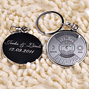 Personalized Key Ring - Perpetual Calendar (set of 6)