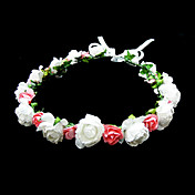 Lovely Paper Wedding Flower Girl Wreath/ Headpiece Flower