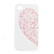 Case para iPhone 4 - Amantes (Branco)