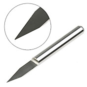 carbide gravure bits - 30 graden 0,1 mm diameter (5-pack)
