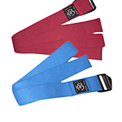 einfaches Design Anti-Rutsch-Baumwolle Yoga Gurte Fitness Bänder