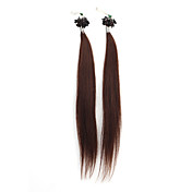 14 polegadas de queratina micro alça do anel indiano remy extensões de cabelo 26 cores disponíveis