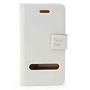 iPhone 4 Beschermhoes Met Beschermlaag (wit)