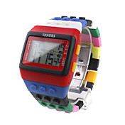 Arcobaleno - Orologio Unisex con luce notturna LED