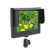 7 tuuman laajakuva kamerassa DSLR HD LCD-näyttö (1080p, HDMI in + out)