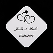 henkilökohtainen hyväksi tunnisteet - double heart (sarja 36)