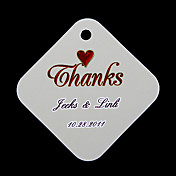 Personalized Favor Tags - Thanks (set of 36)