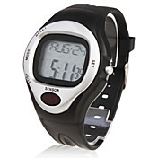 Orologio con conteggio calorie, cardiofrequenzimetro e cronometro - Argento