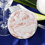 sottobicchieri personalizzati - rosa (set di 4)