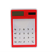 Ultra-Slim Solarstrom-Rechner (rot)