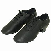 Men's Real Leather Upper Latin Dance Shoes Practice Shoes More Colors