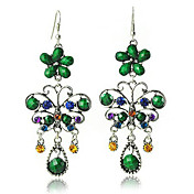 Antique Bronze-plated Classic Butterfly Earring