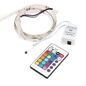 1M 6W 30x3528 SMD RGB Light LED Strip Lamp (12V)